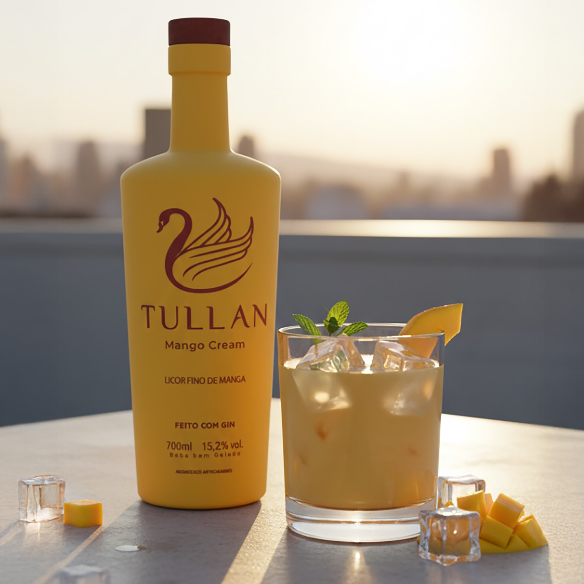 Licor Tullan Manga com Gin 700ml